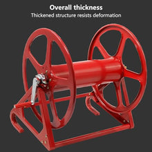 DKPLOE Garden Hose Reels for Outside Wall Mount Freestanding Wall Mounted Hose Reel Suitable for Collection and Car Wash Gardening Agriculture Small Truck Installation(Includes 300 cm tube)