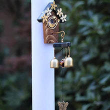 Copper Wind Chimes Antique House Decoration Windchimes Retro Wall Hanging Decoration Gift