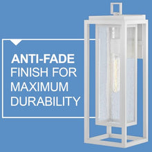 Hinkley Republic Large Outdoor Wall Mount Lantern, Textured White