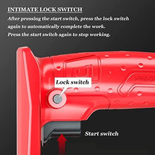 AMYYTL Electric Lawn Mower Cordless String Trimmer Weeder Small Household Electric Lawn Mower Yuanlin Multifunctional Weeder Retractable Rod