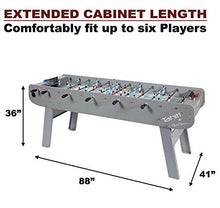 Rene Pierre Outdoor Tahiti 6 Player Foosball Table Grey