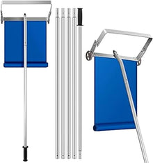 Snow Shovels 20Ft Telescoping Snow Shovels, Aluminium Snow Rake with Snow Slide and Telescoping Pole, Snow Roof Rake for Clearing Roof, Vehicle Snow and Leaves