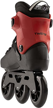 Rollerblade Twister 110 Unisex Urban Inline Skates Black/Red