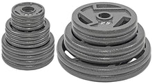 BalanceFrom Cast Iron Olympic 2-Inch Plate Weight Plate for Strength Training and Weightlifting, 280 LB Set (4x 2.5/5/10 + 2x 25/35/45LB) Color #4