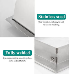 Innovz Universal Access Door Stainless Steel Access Panel, Outdoor Kitchen Doors BBQ Island Single Panel, Plumbing Access Hatch Wall Hole Cover with Metal Push Latch(750x750mm(30x30in))