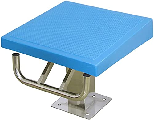 Diving Board Stainless Professional Diving Platform, Heavy Duty Swim Pool Diving Board, Pools Jumping Platform, for Training Competition, Non Skid Surface, with Fittings