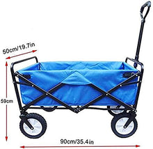 Multifunction Portable Hand Trucks Garden Cart Folding Wagon Foldable Heavy Duty Outdoor Trolley Utility Transport Cart 80kg Max Load