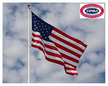 American Flag & Pole Co. 30x60 ft American Flag, Nylon US Flag - Appliqued Stars and Sewn Stripes - Made in the USA