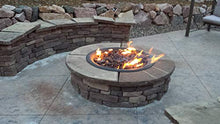 EasyFirePits.com FR36CK+: Deluxe LP Fire Pit Kit & 36" Lifetime Warranted 316 Stainless Double Ring Burner