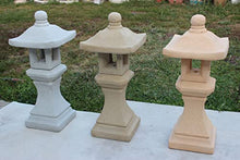 webstatue Garden Pagoda Concrete Japanese Stone Lantern,Oriental, Asian 3-piece Outdoor Garden Statue Sale 26" Tall Made in USA