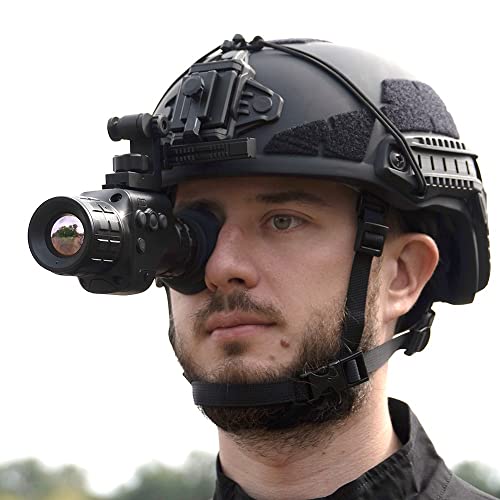 theOpticGuru ATN Odin LT Wearable Compact Thermal Monocular 320x240 2-4x White Hot, Black Hot