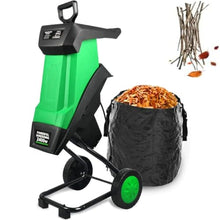 Powerful Leaf Mulcher,Portable Wood Branch Chipper