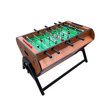 KICK Triplex 55" Telescopic Rods 3-in-1 Swivel Multi Game Table Brown