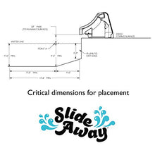 S.R.Smith SlideAway Pool Slide, Gray – Premium Water Slide