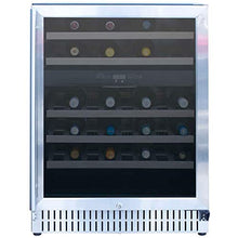 Summerset Grills SSRFR-24WD 24'' Outdoor Rated Dual Zone Wine Cooler