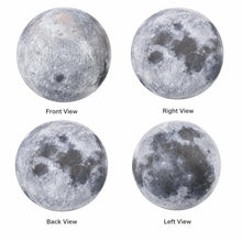 LED Lighted Inflatable Moon Balloon, Hanging Airtight PVC Moon Ball for Space Theme Party, Event Decoration and Festival Display (8.2 FT (98.4"))