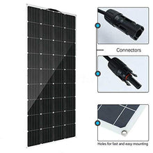 SISHUINIANHUA 2000W 1000W Solar Panel Flexible Solar Cell 18V ETFE DIY Cable Waterproof Outdoor Car RV Rechargeable Power System for Car RY,2000w