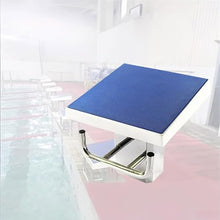 UHRLGHS Swimming Pool Starting Platform,Stainless Steel Non-Slip Diving Boards,Heavy Duty Pools Training Competition Inclined Countertop,Inclined At 15°,Load 280Kg Tandardedition,tandardedition