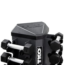 TKO 8 Pr. Vertical Dumbbell Rack Gray