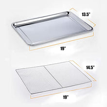 LGXEnzhuo Stainless Steel 16-Layer Food Dehydrator Silver