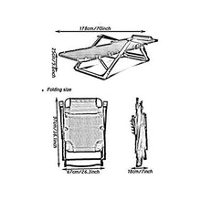 IIPOSAQQ Folding Zero Chair Folding Patio Recliner Adjustable Anti Lounge Chair Support 300lbs for Outdoor Camping Garden Patio Lawn (Color : C Size : 67x66cm) (B 67x66cm)