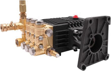 13 Horizontal Shaft Pump,4000 Psi,15 Lmin,Brass Head,Unloader Valve,Fits 1-Inch Shaft Gas Engines