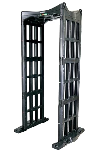 M-Scope Portable & Transportable Walk-Through Metal Detector with Rechargeable Battery