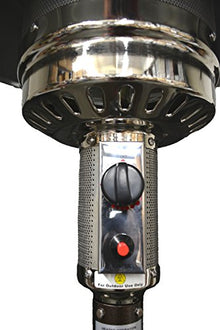 Outdoor Patio Heater Propane Heater with Adjustable Table (Bronze)