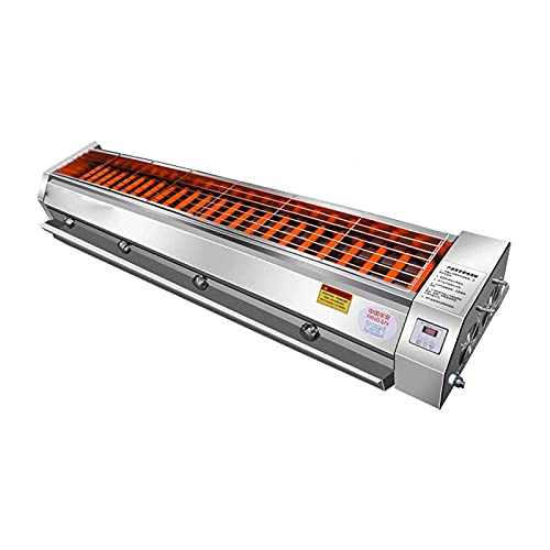 Tabletop Propane Grill 4-Burner Portable Camping Gas Grill Stainless Steel for Outdoor Cooking Patio Garden BBQ Picnic Tailgating Trip Home Use 172x39cm