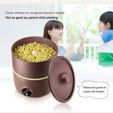 Bean Sprouts Machine, LED Display Time Control, 2 Layers Function Large Capacity Seed Grow Cereal Tool, Seed Sprouting Kit With Double Germination Tray