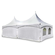 TentandTable 20' x 40' Premium Blockout Sidewall Kit White