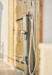 Formidra Jolly GO Collection DS-JG141NX Solar Shower 20 L Stainless Steel Compact and Stylish