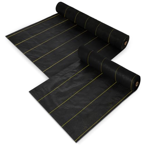 Dewitt Pro-5 Weed Barrier Fabric - 5 oz Heavy-Duty, 4 x 250 or 6 x 250 Ft