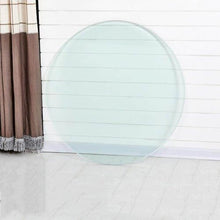 Tempered Glass Table Top， Thick Glass Surface， Multiple Sizes， Transparent Table Surface， for Patio Table, Dining Table(90CM(35IN))