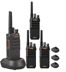 Motorola Solutions Mag One BPR50dX 4-Watt UHF Two-Way Portable Radio 64 Channel (4-Pack)