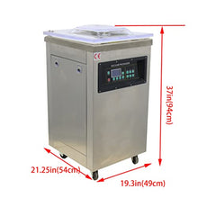 INTSUPERMAI Single Chamber Vacuum Packaging Machine DZ400 Stainless Steel Silver