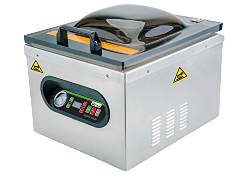 Winco Chamber Vacuum Packaging Machine 11.6'' Seal Bar 120V 630W