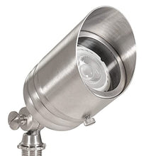 VOLT 20-Pack 12V Fat Boy Stainless Steel Outdoor Spotlights with 5W MR16 LED Bulbs Silver