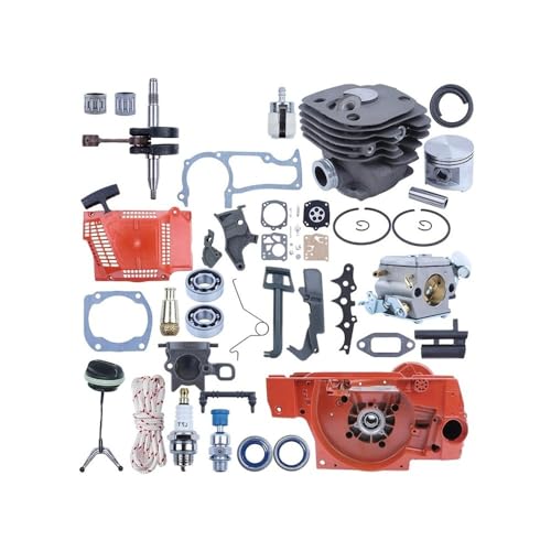 zRuOniA Chain Saws Crankcase Piston Cylinder Engine Rebuild Kit Suitable FIT for 372 371 365 362 50MM 503 62 68-76