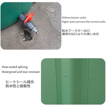 GPDJHRTI Rainwater Barrels, Made of PVC Fabric, Not Easy to Deform Or Age(Green,1000L)