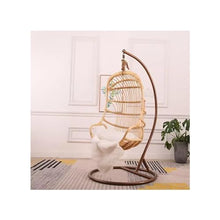 XJOYSL7921 Rattan Chair Hanging Chair Minimalist Hanging Basket Swing Balcony Rocking Chair Indoor Homestay Hanging Chair Modern Accent Chair for Living Room