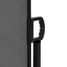 KTHLBRH Retractable Side Awning Anthracite Steel Retractable Side Awning for Outdoor Shade and Privacy, Adjustable Sun Protection with Durable Waterproof UV-Resistant P