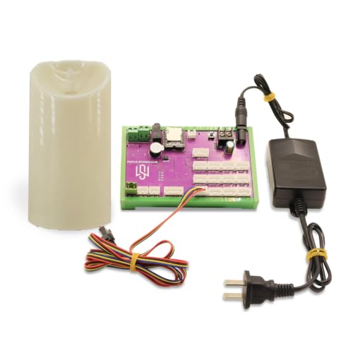 FIONEL Mysterious Studio Escape Room Prop Large Candle Blow Out the Candles in the Correct Order and the Lock Will Open