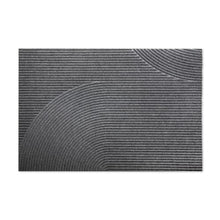 HEYMAT Stein Premium Scandinavian Indoor & Outdoor Doormat – Designer Entry Mat with Superior Dirt & Moisture Control – Non-Slip – Grey, 3' x 4'