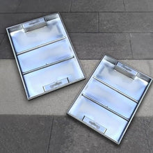 WXPWAMZ 304 Stless Steel Manhole Cover with Hidden Handle Durable Rectangular Inspection Lid for Indoor/Outdoor Use RustResistant HeavyDuty Easy Access