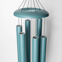 Corinthian Bells by Wind River - 65 inch Patina Green Wind Chime for Patio, Backyard, Garden, and Outdoor décor (Aluminum Chime) Made in the USA