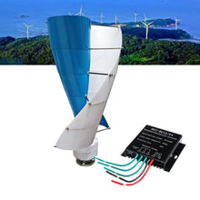AISINILALAO 4000W Low Noise Free Energy Windmill Generator Kit, W/Controller 12V/24V/48V/220V Solar Wind Power Kit for Home, Street Lighting(10 Blade),48v