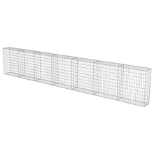 YITHOPI Gabion Wall with Covers Galvanized Steel for Outdoor Garden Edging Cage Walls Panels236 x11.8"x39.4"-Fast delivedging Cage Wallsed