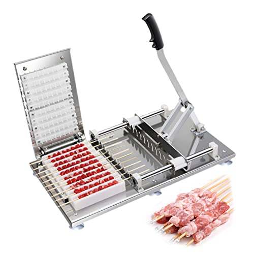 49 Holes Kebab Machine Meat Skewer Tools - Stainless Steel Barbecue Kebab Maker Box Grill Barbecue Kitchen Accessories Tools