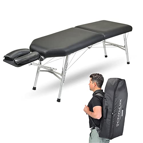 ChiroLux Plus Chiropractic Table Black